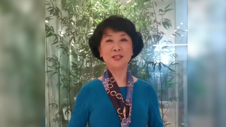 越剧名家贾小萍女士的祝贺视频